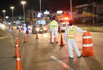 Sancionan a 27 conductores en el alcoholímetro de Mazatlán