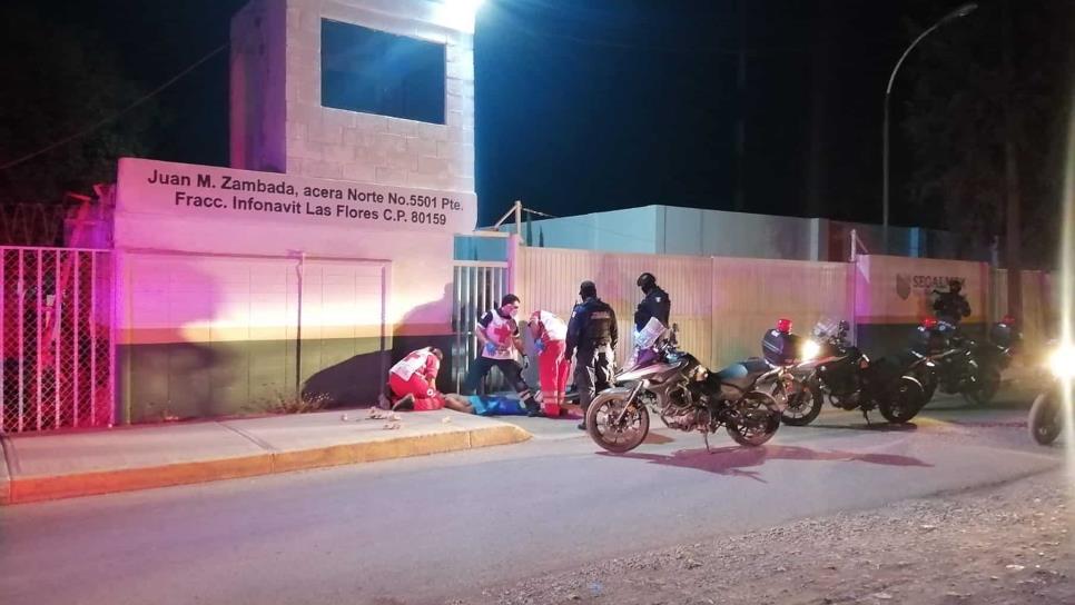 Sujetos golpean a joven y lo dejan grave, en el sector Infonavit Las Flores, en Culiacán