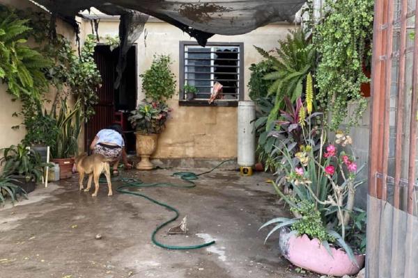 Flamazo por acumulación de gas provoca quemaduras a madre e hija