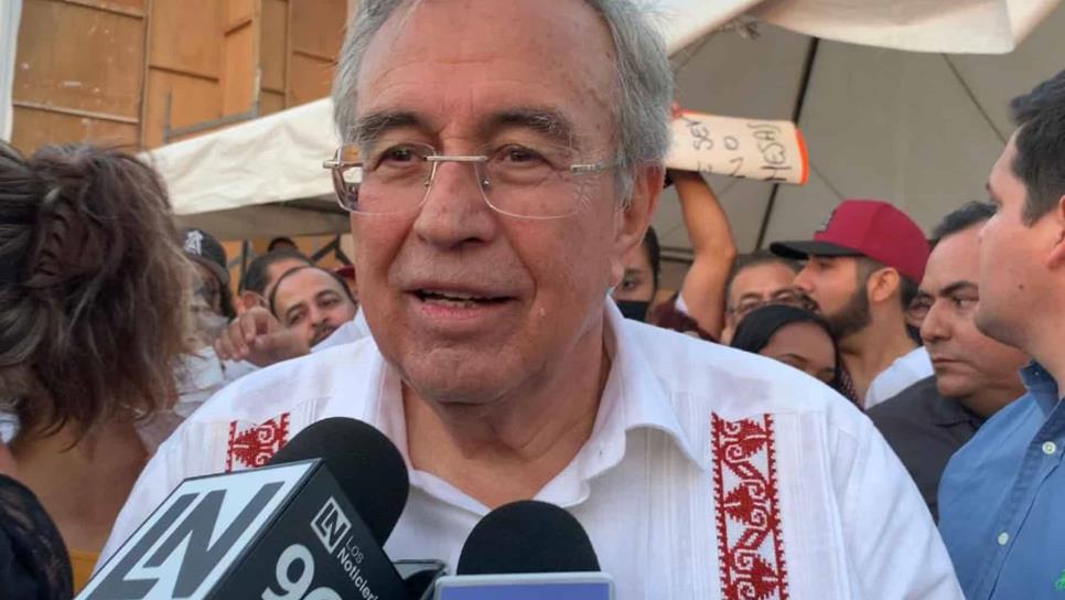 «Vengo con mucho gusto y asumo cualquier riesgo», dice Rocha por asistir a evento de Morena