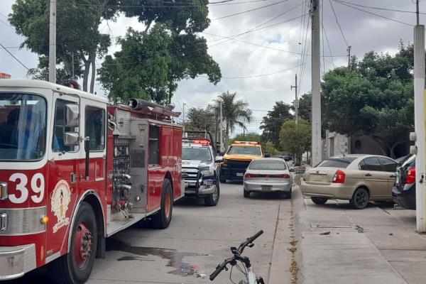 Se incendia vivienda del Nuevo Horizonte en Los Mochis
