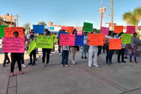 Marchan para exigir justicia para Heydi, temen que la responsable se de a la fuga