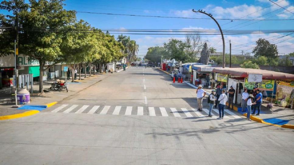 Modernizarán banquetas en el Centro de Los Mochis