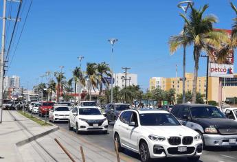 Intenso tráfico en Mazatlán «le pega» a los restaurantes