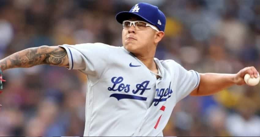 Julio Urías sale sin decisión en su cuarta salida de la temporada