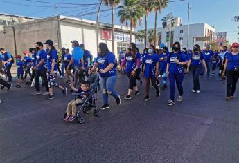 Los Mochis se pinta de azul con caminata «Súmate: Todos conocemos a alguien con autismo, 2022»