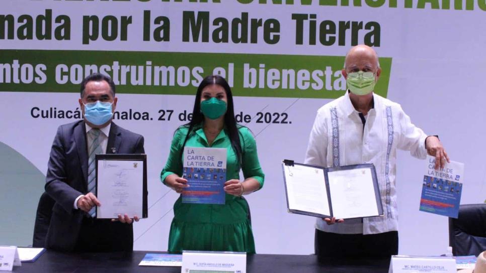 Signa UAS Alianza por la Sustentabilidad con el Consejo Internacional de la Carta de la Tierra/México