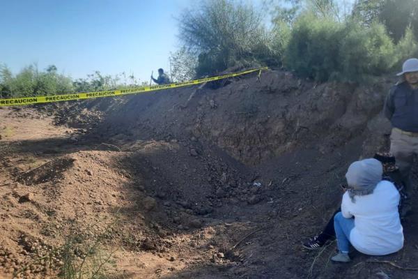 Localizan restos humanos en Casa Blanca, un punto de fosas clandestinas en Guasave