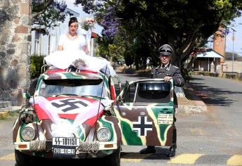 Mexicanos se casan en boda con temática Nazi; organización pide a México condena el evento