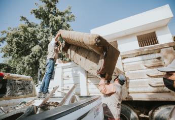 Salud Municipal recolecta 324 toneladas de cacharros en colonias de Los Mochis