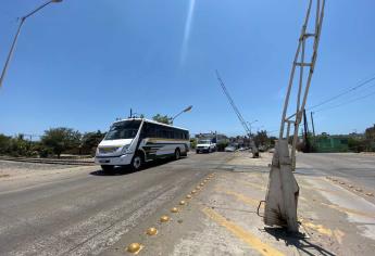 Cruce ferroviario se queda sin el cuidador de las plumas