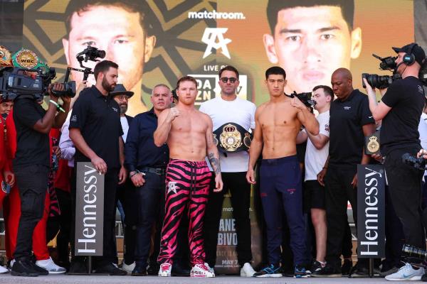 «Canelo» Álvarez y Bivol superan la báscula y se declaran listos para pelear