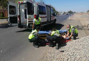 Atropellan en su bicicleta a adulto mayor y el conductor del vehículo huye del lugar