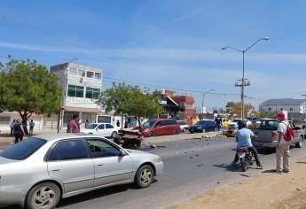 Conductor en estado de ebriedad choca tricimoto de un a marisquero, en Mazatlán