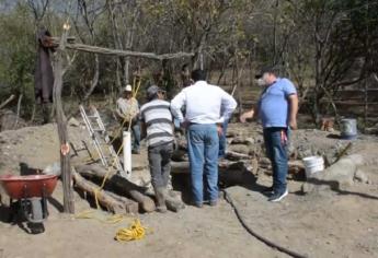 Buscan disminuir efectos de la sequía en Choix al construir de 9 pozos profundos