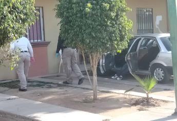 Ataque a balazos en el sector poniente de Culiacán, deja un muerto y un herido