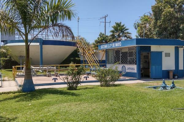 Suspenderán servicio de agua por 2 horas en plantas del Primero de Mayo y Bachomobampo 1
