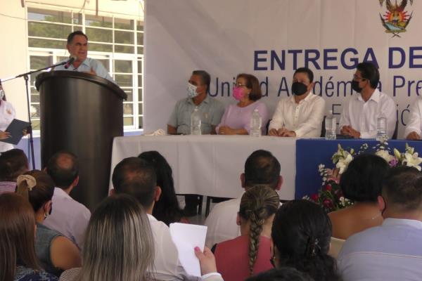Inauguran extensión Batamote de Unidad Académica Preparatoria Ruiz Cortines