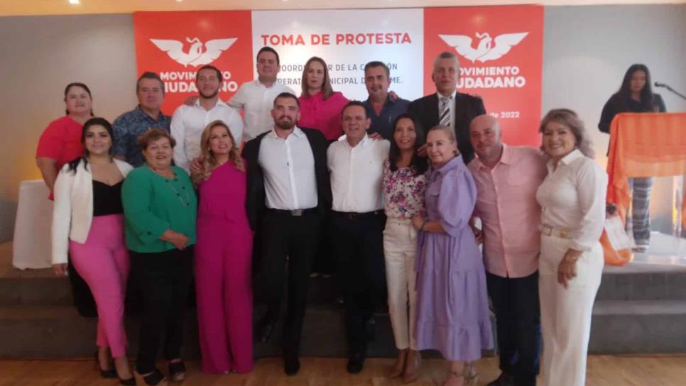 Héctor Álvarez asume la dirigencia en Ahome de Movimiento Ciudadano