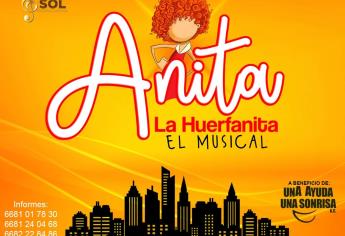 Anita la Huerfanita llegará al Teatro de IMSS este 5 y 12 de junio