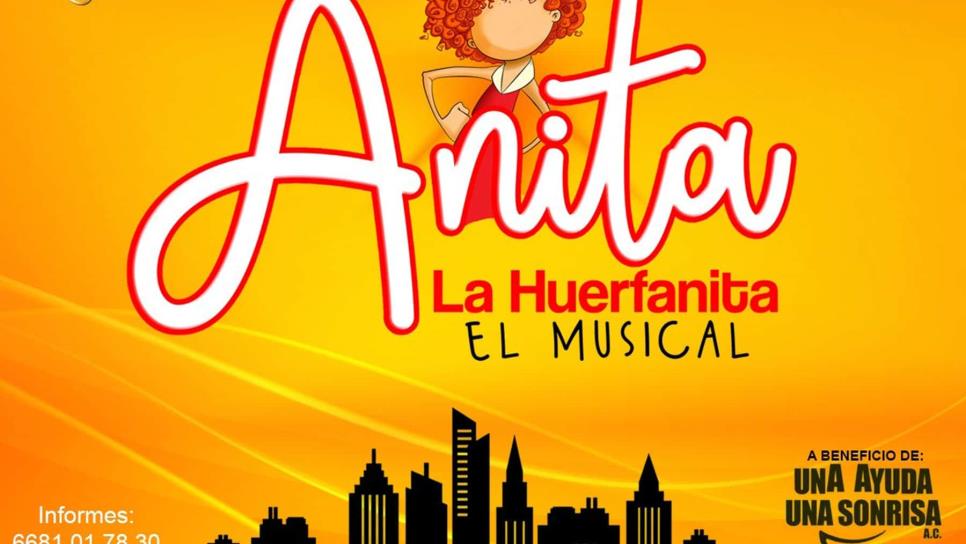 Anita la Huerfanita llegará al Teatro de IMSS este 5 y 12 de junio