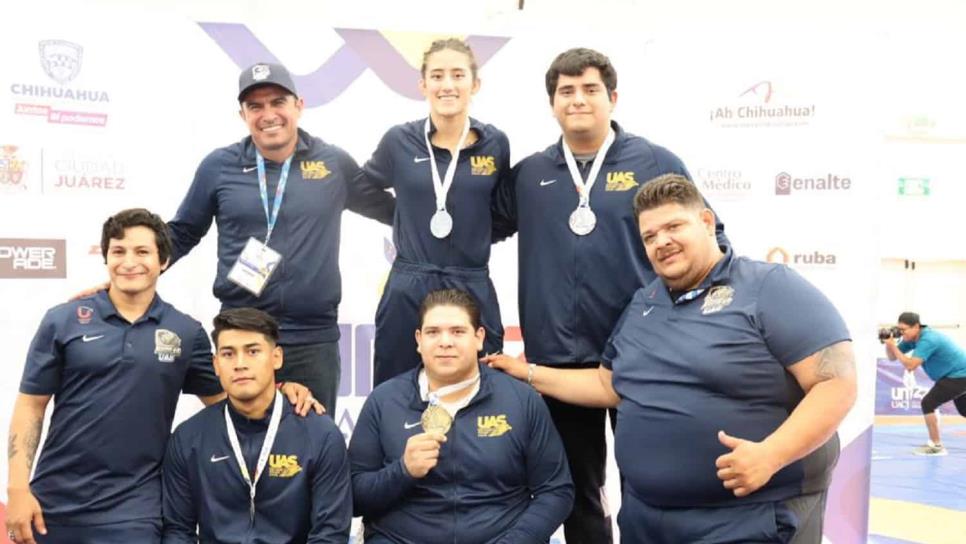 Paúl Morales, lidera jornada de 4 medallas para la UAS