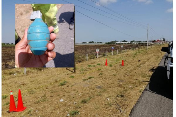 Encuentran una granada de fragmentación en Los Mochis