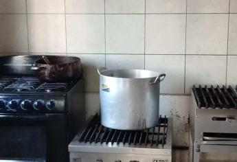 Dejan en la lumbre olla de frijoles y causa incendio en la Secretaría de Seguridad de Culiacán