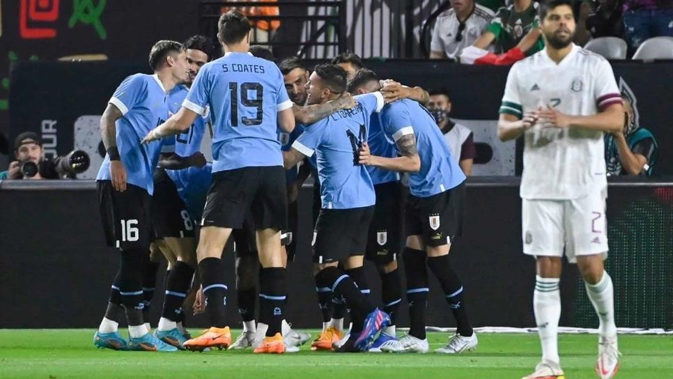 México es goleado por Uruguay en Phoenix