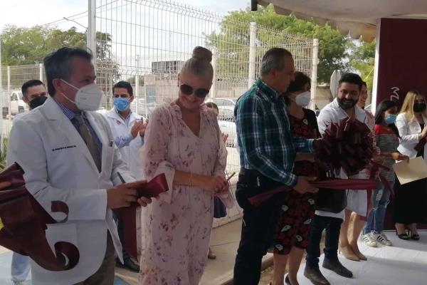 Inauguran y echan a andar todos los servicios médicos de la clínica DIMMA