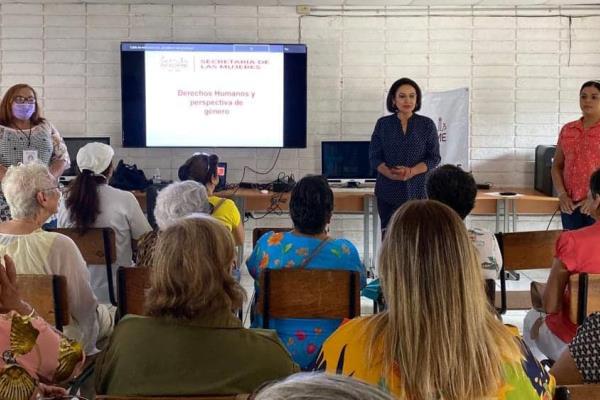 «Construir entornos de paz para las mujeres es nuestro objetivo principal»: Rocha Peña