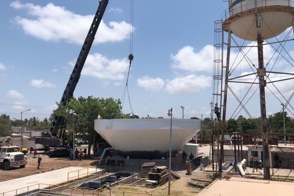 Ampliación de la Planta Potabilizadora Benito Juárez está al 85 % en Ahome
