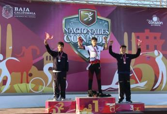 Logra Sinaloa medallas de oro, plata y bronce en Ciclismo de pista