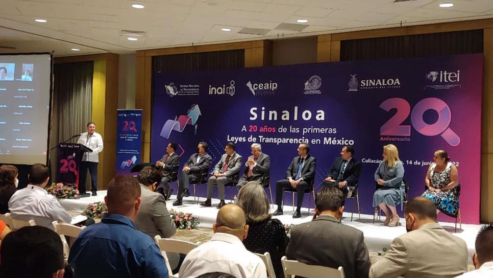 A 20 años, Derecho de Acceso a la información se ha consolidado en Sinaloa y en México A 20 años, Derecho de Acceso a la información se ha consolidado en Sinaloa y en México