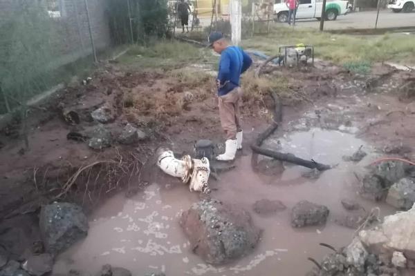 Vandalizan instalaciones de JAPAMA en el Ejido 9 de Diciembre y dejan sin agua a la comunida