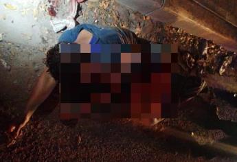 «Tablean» a un joven y los dejan tirado en calles del sector sur de Culiacán