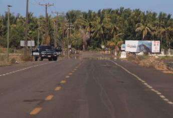 Supervisa Rocha Moya la ampliación de la carretera Guasave-Las Glorias