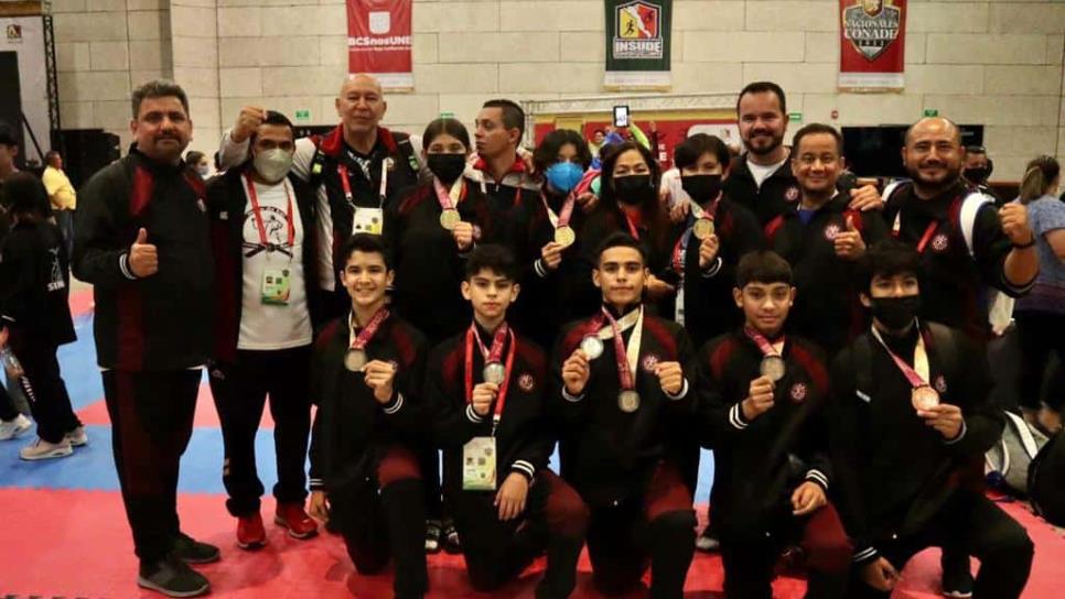 El Karate se luce con un oro, tres platas y un bronce en los Juegos Nacionales Conade 2022