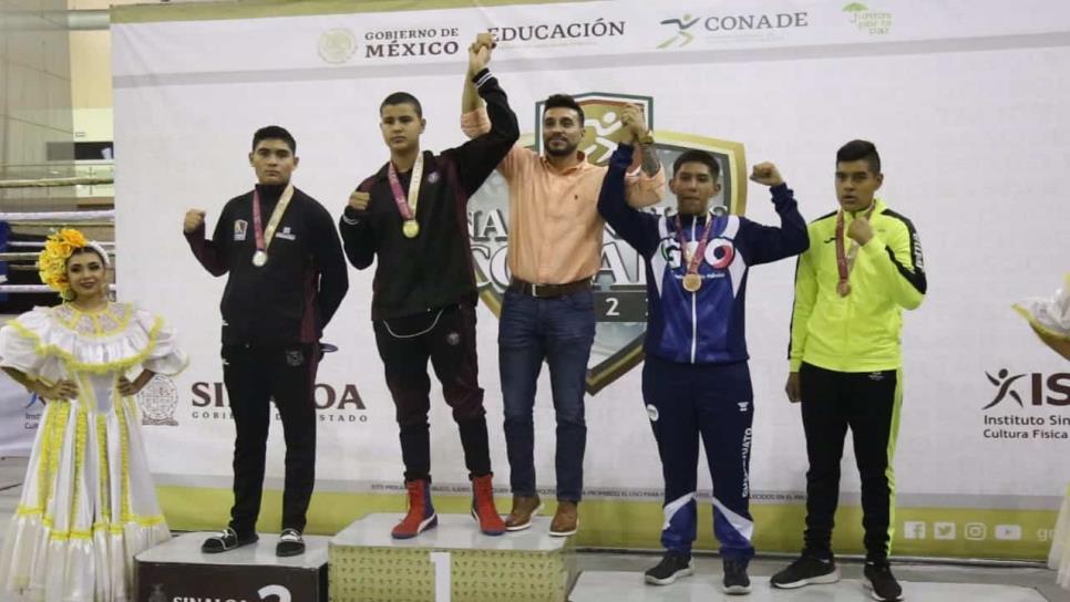 Sinaloa finaliza con seis medallas en boxeo de los JNC2022