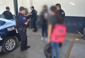Policías de Ahome evitan posible trata de blancas de menor de esta ciudad