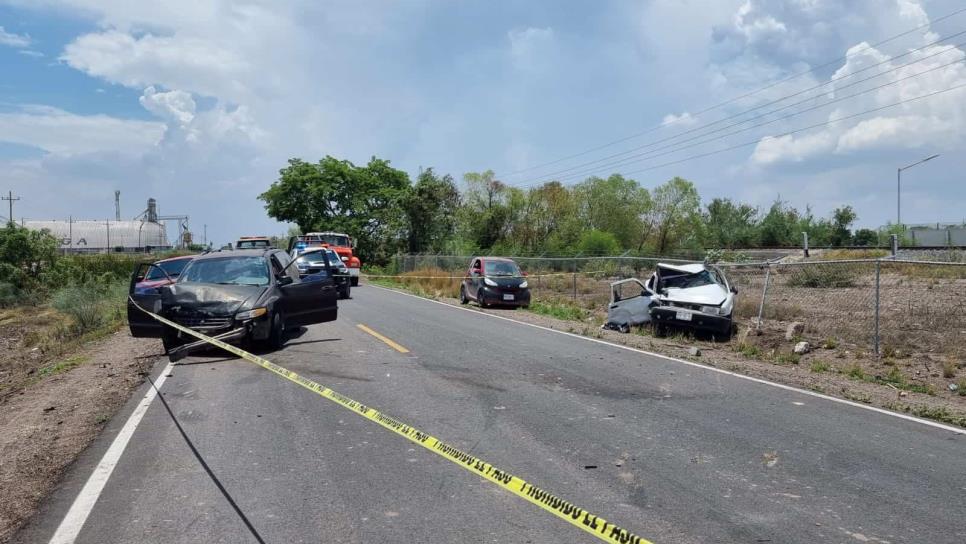 Niña de 2 años muere tras choque de autos en sindicatura de El Tamarindo