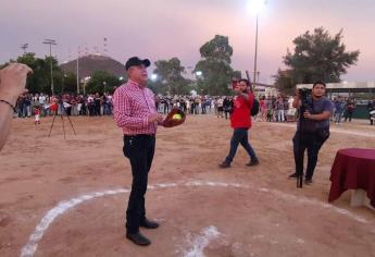 Con 93 equipos se inaugura la liga municipal de softbol en Ahome