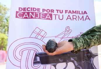 Ejército Mexicano inicia «Campaña de Canje de Armas de Fuego» en los municipios de Cósala y Elota