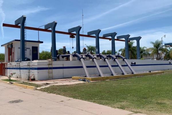 Ejidos y cientos de colonias de Los Mochis se quedarán sin agua