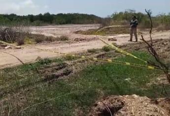 Con un balazo en la cabeza, localizan a hombre semienterrado en brecha de Mazatlán