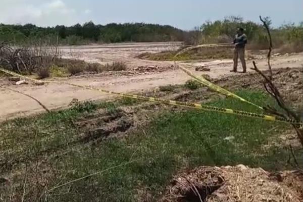 Con un balazo en la cabeza, localizan a hombre semienterrado en brecha de Mazatlán