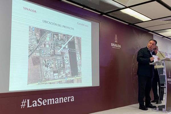 Ya comenzó la construcción del panteón forense en Culiacán; se ubicará atrás de la Universidad del Policía