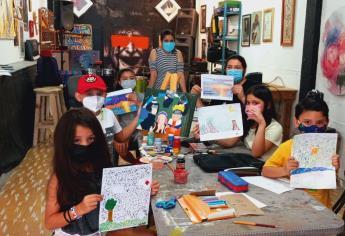 ¿Te gustan las bellas artes? Colectivo Cuadro III invita a sus talleres de verano para niños