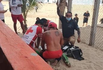 Muere turista ahogado en playa de Cerritos, Mazatlán
