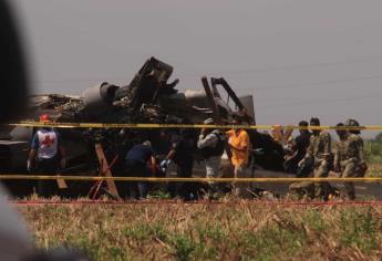 Suman 14 muertos y un herido tras accidente de helicóptero de la Marina